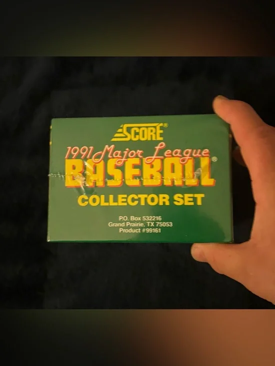 1991 Score Collector Baseball Set - Picture 3 of 3